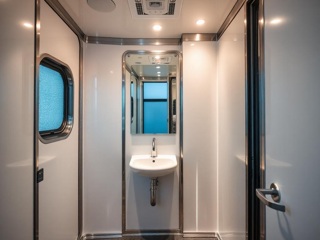 Luxury Restroom Trailers in Heath, OH